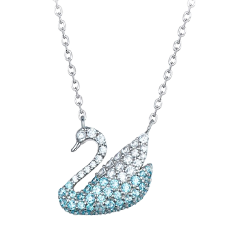 MyMiss 渐变天鹅项链