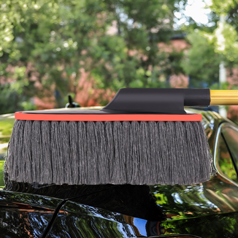 绿之源 厚实棉线车用掸子