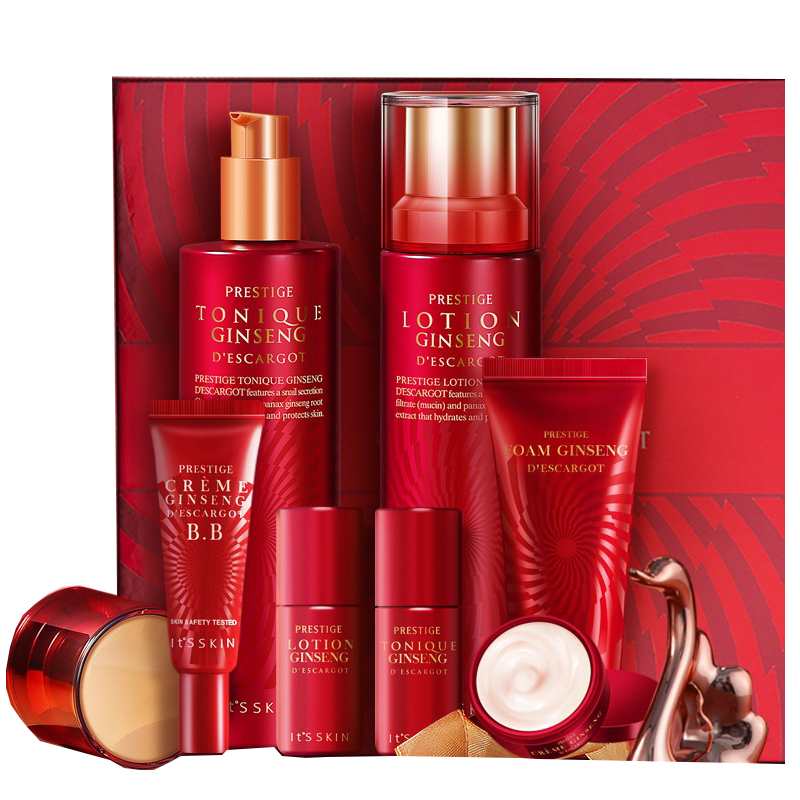 伊思 红参养肤护肤套装