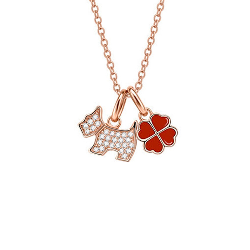 瑷嘉莎 俏皮可爱 项链