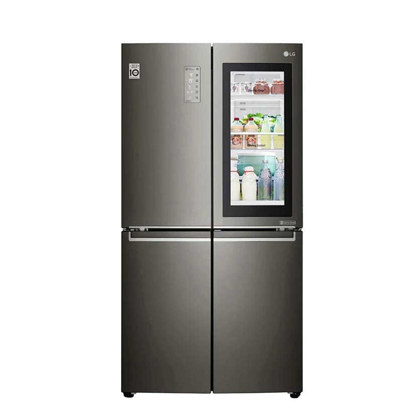 LG 透视窗十字对开门冰箱