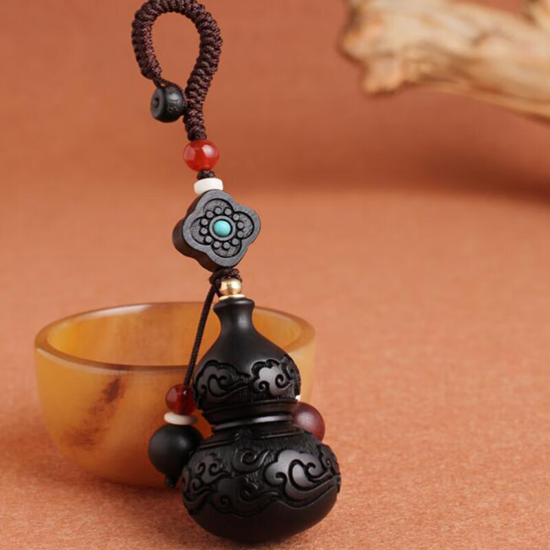 宝佩 黑檀木 汽车钥匙扣