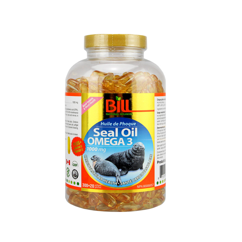 康加美加拿大海豹油软胶囊