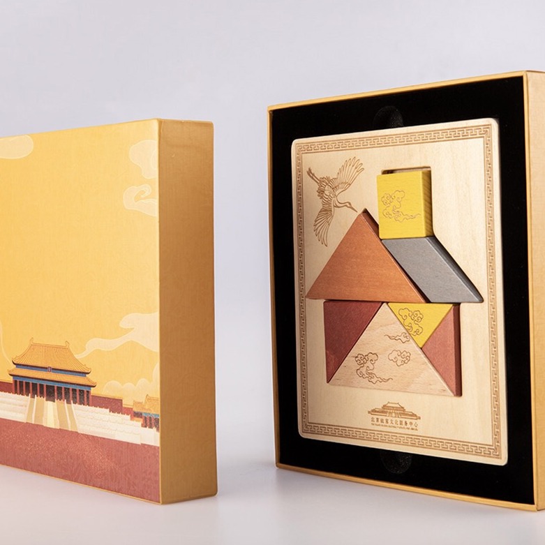 故宫文创实木积木