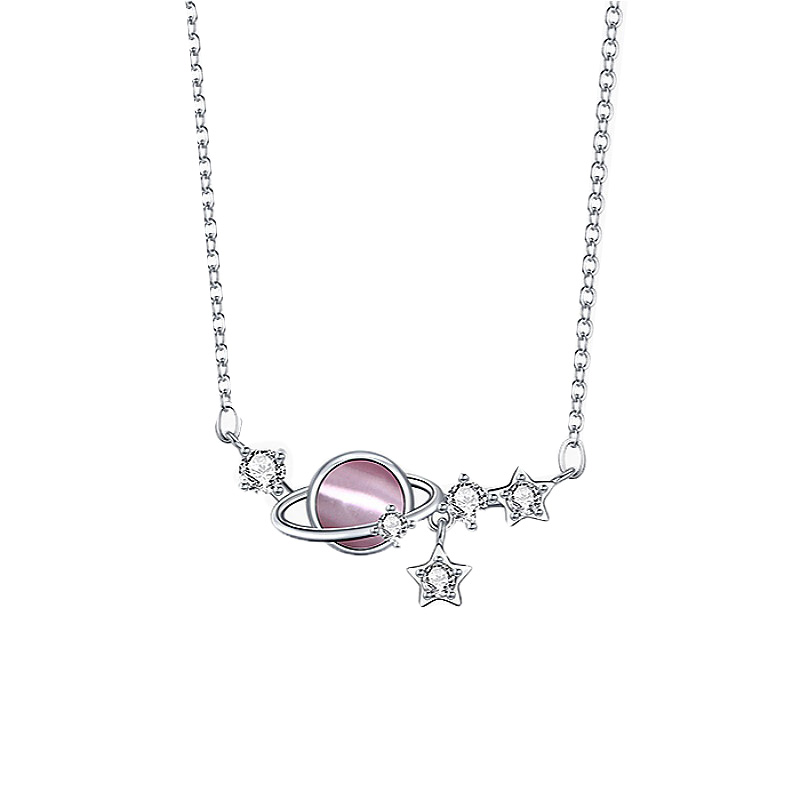 菲乐普 水晶星球项链