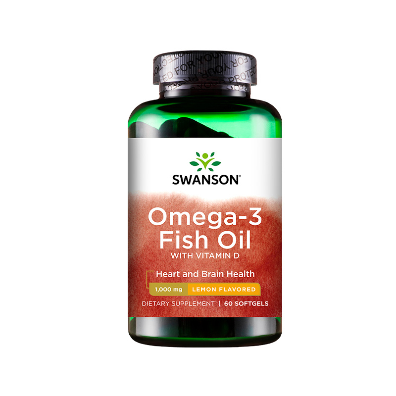 斯旺森 原装 鱼油胶囊