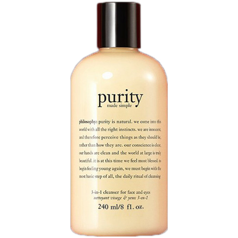 肌肤哲理 三合一卸妆洁面乳