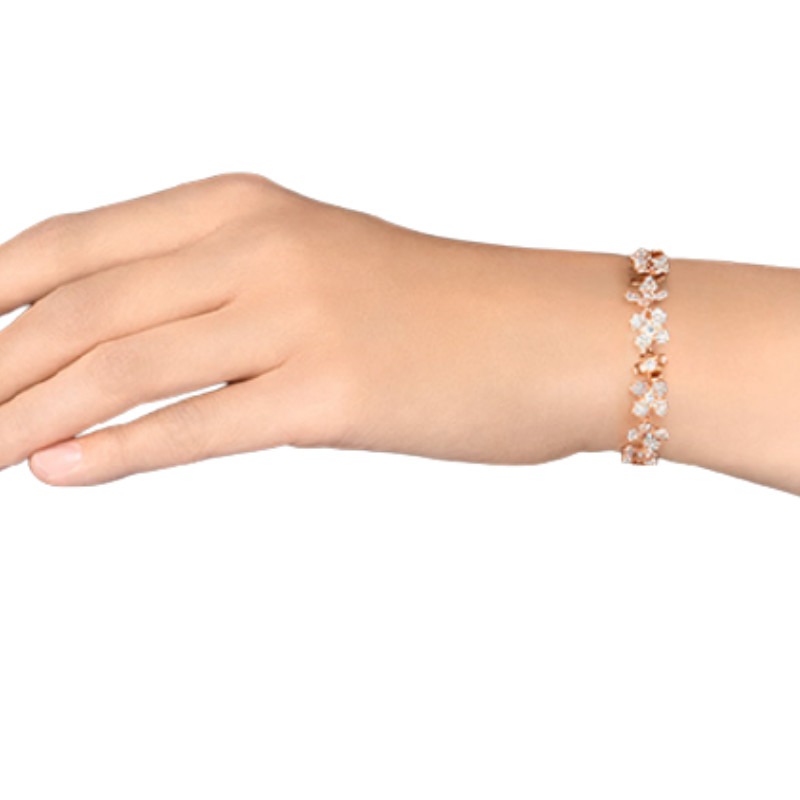 施华洛世奇幸运四叶草手链