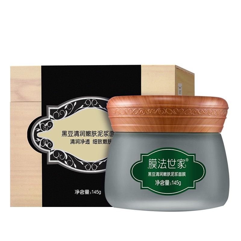 膜法世家 黑豆泥浆 面膜