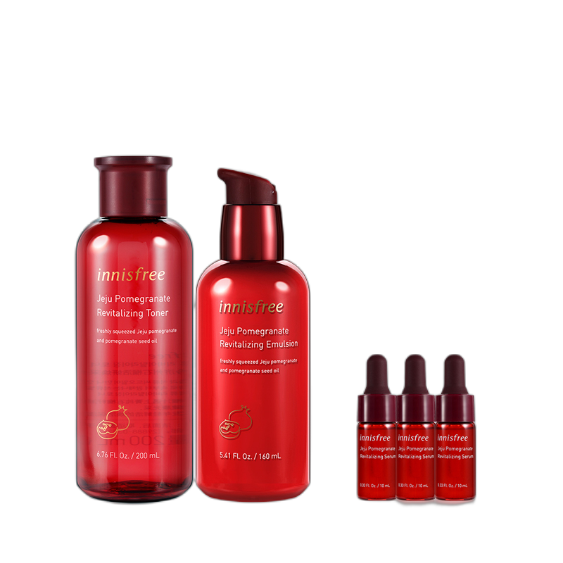 悦诗风吟 红石榴 护肤套装