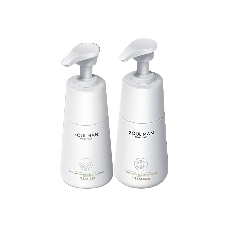 极男 美白洁面男士洁面乳