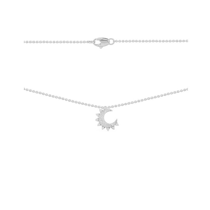 APM 月亮造型 项链