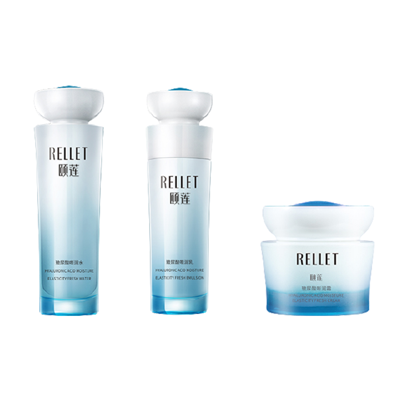 颐莲 嘭润水乳面霜组合套装