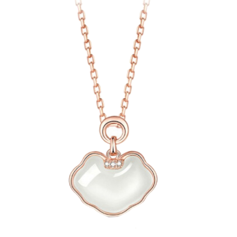 T400 和田玉项链