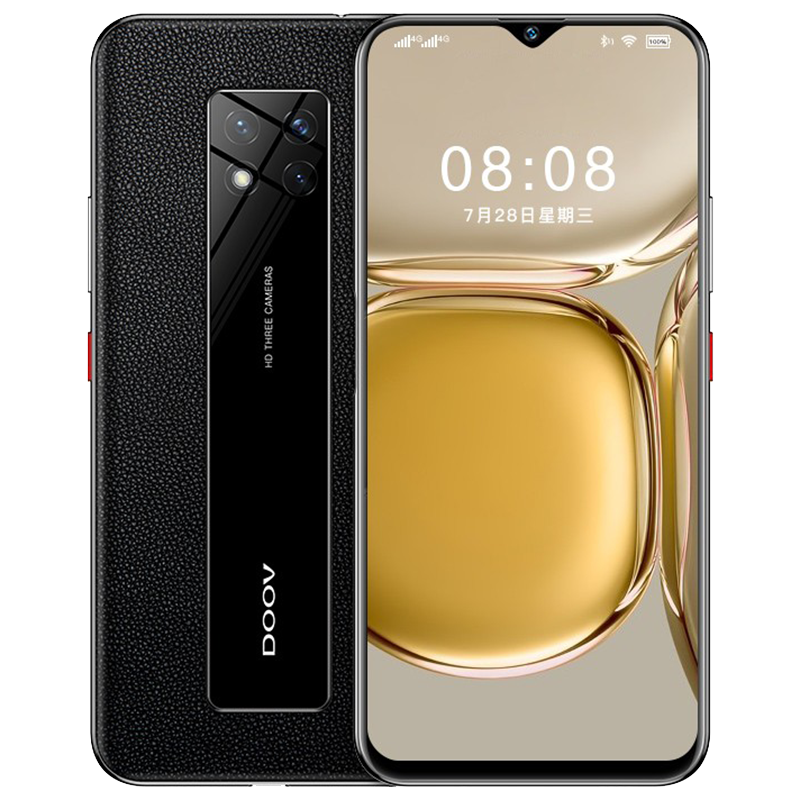 朵唯 头层小牛皮手机