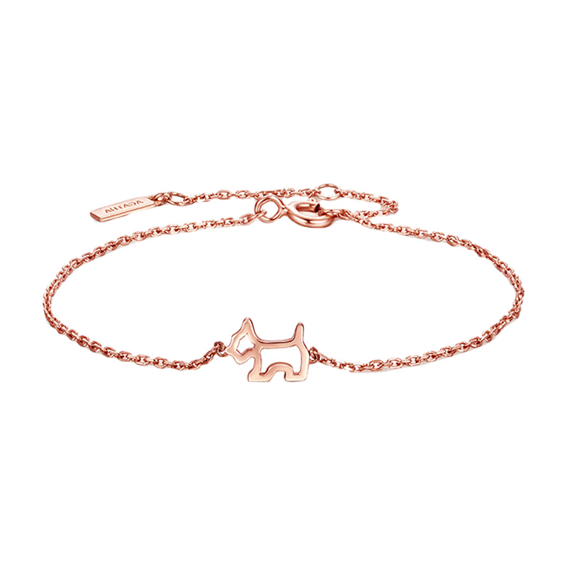 AGATHA镂空小狗手链