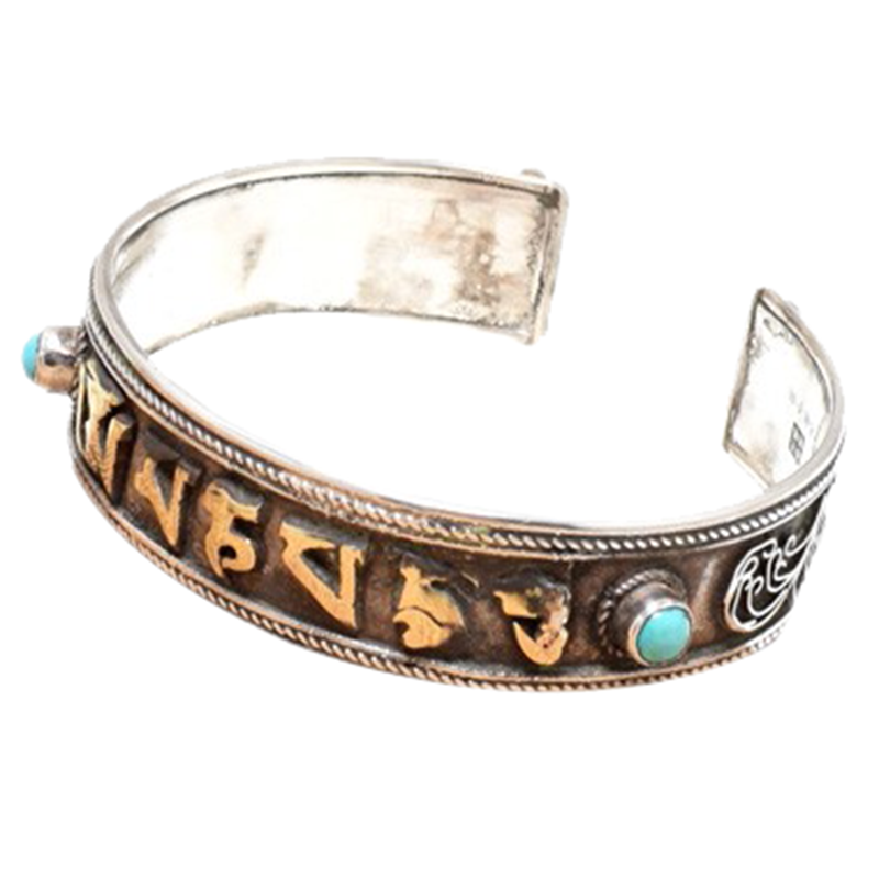 藏巴部落复古做旧手镯