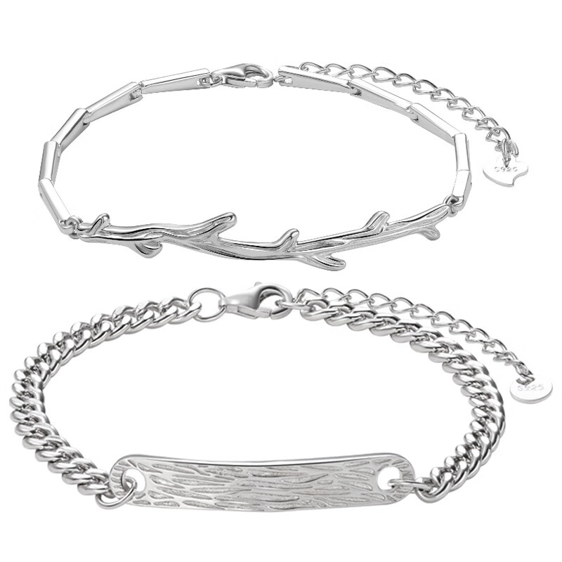 红狮子小众设计情侣手链