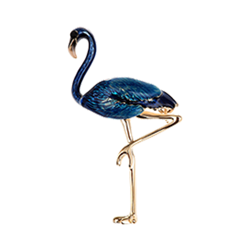 皇家莎莎火烈鸟胸针