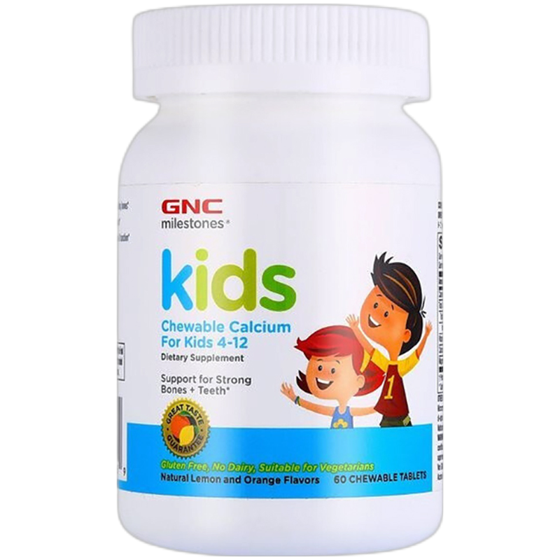 GNC 水果口味钙片