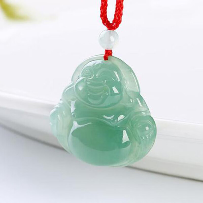 碧玉尊 老坑冰种翡翠吊坠