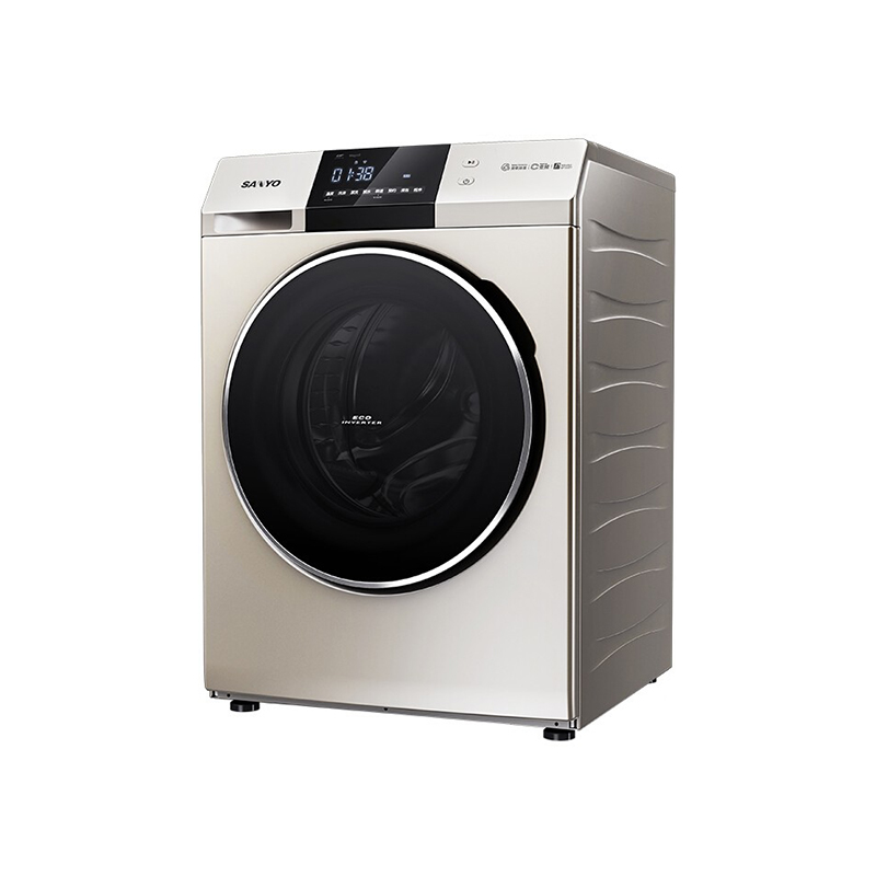三洋 倾斜面板可预约洗衣机