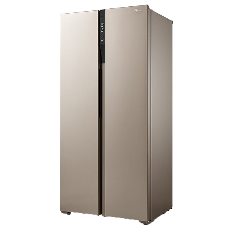 美的智能超薄对开门冰箱