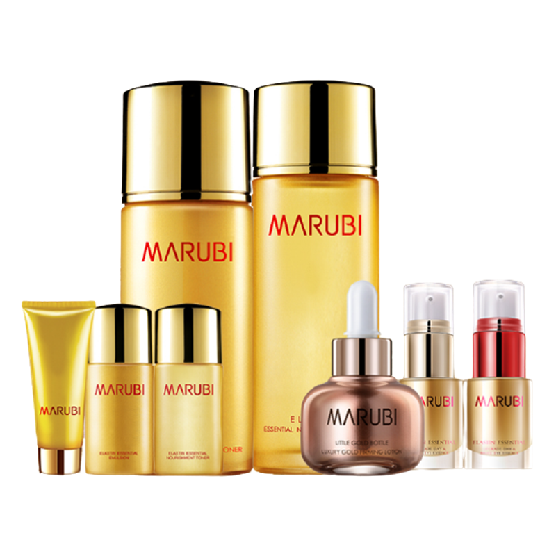 丸美 弹力蛋白精华护肤套装