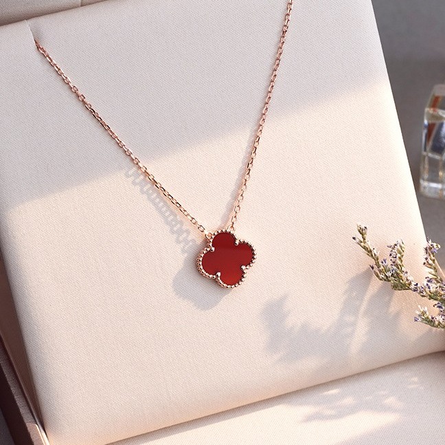 柯芙尼 S925银四叶草项链