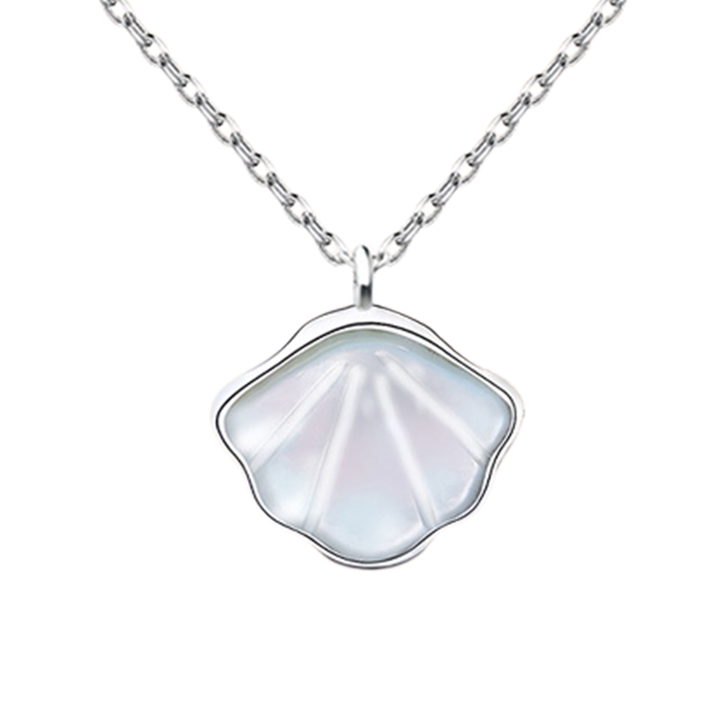 惜礼 白贝母项链