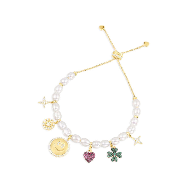 APM 笑脸珍珠手链