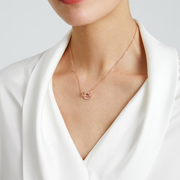 阿吉豆罗马圆环项链