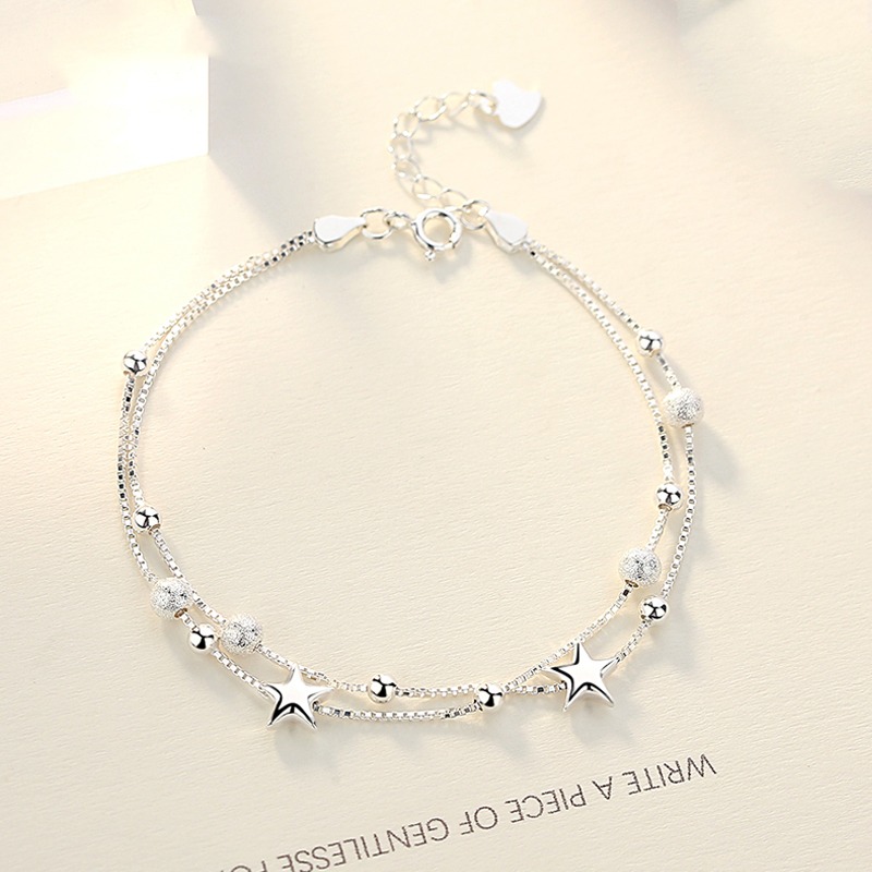 银千惠女士镶钻手链