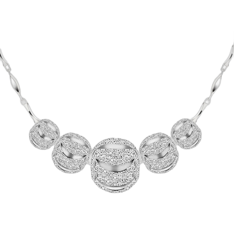 炙真银楼 转运珠项链