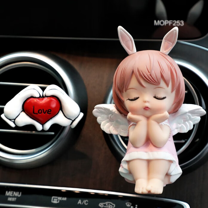 车侦探 车载装饰风口夹香水