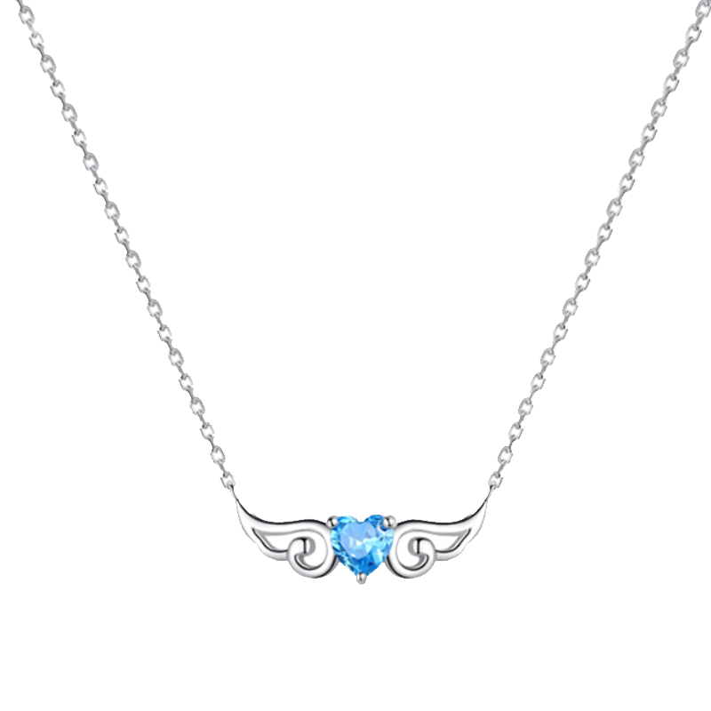 缔晶 翅膀吊坠 项链