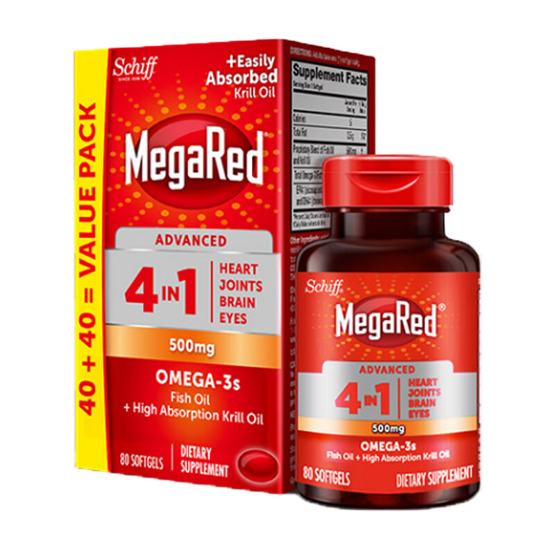 旭福 双倍浓度 四合一磷虾油