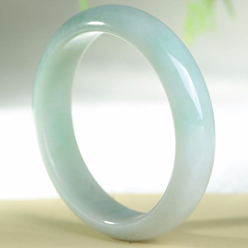 净心石 素雅翡翠手镯