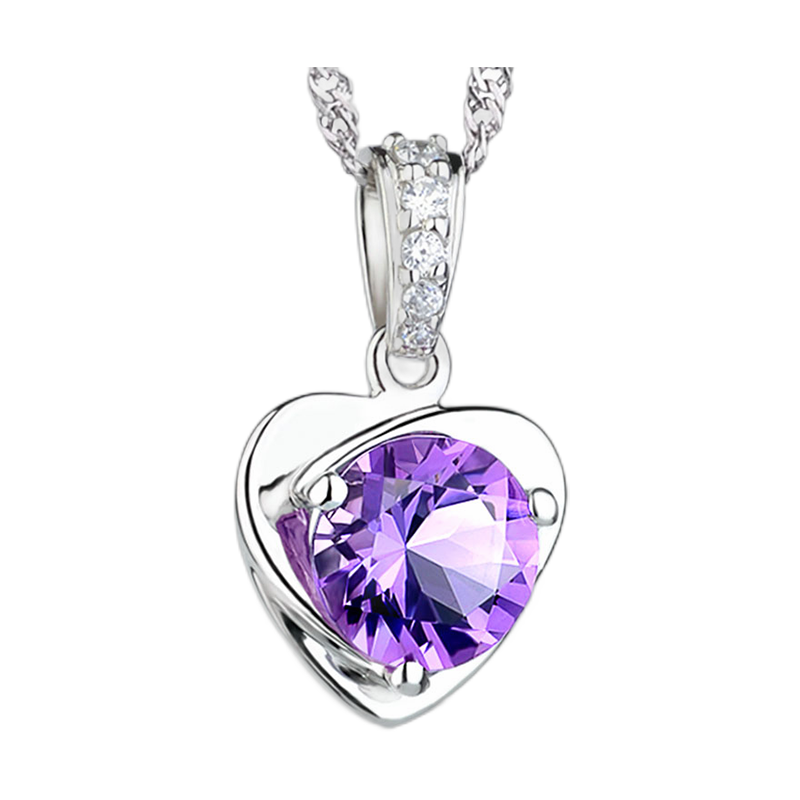 JOLEE 紫色水晶项链