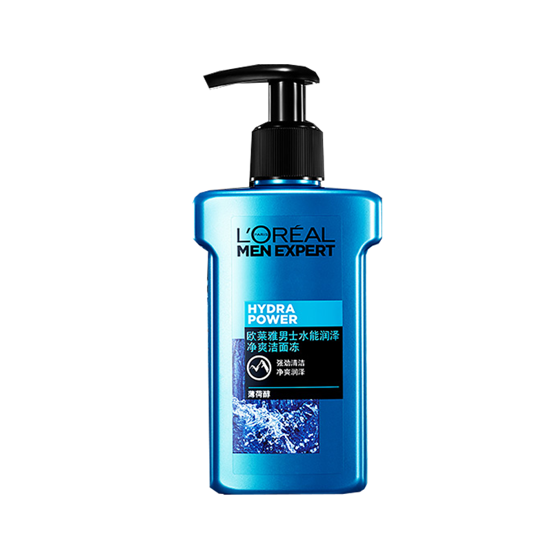 欧莱雅 男士水能润泽净爽洗面奶