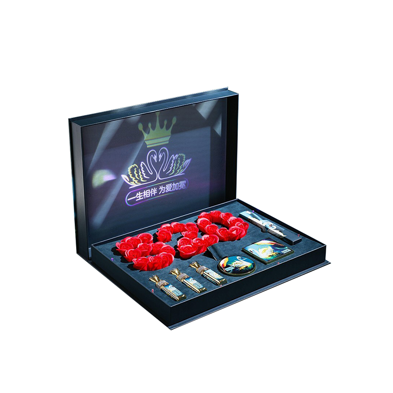 中意礼 玫瑰花音乐口红套装