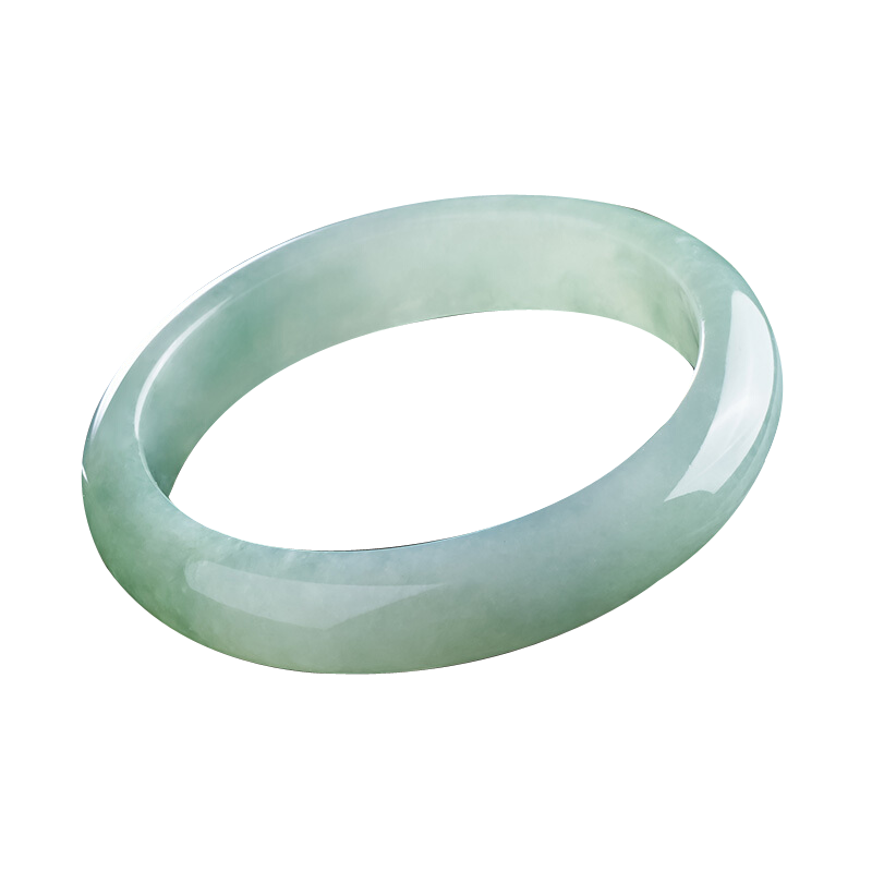 碧玉尊 冰糯种 翡翠手镯