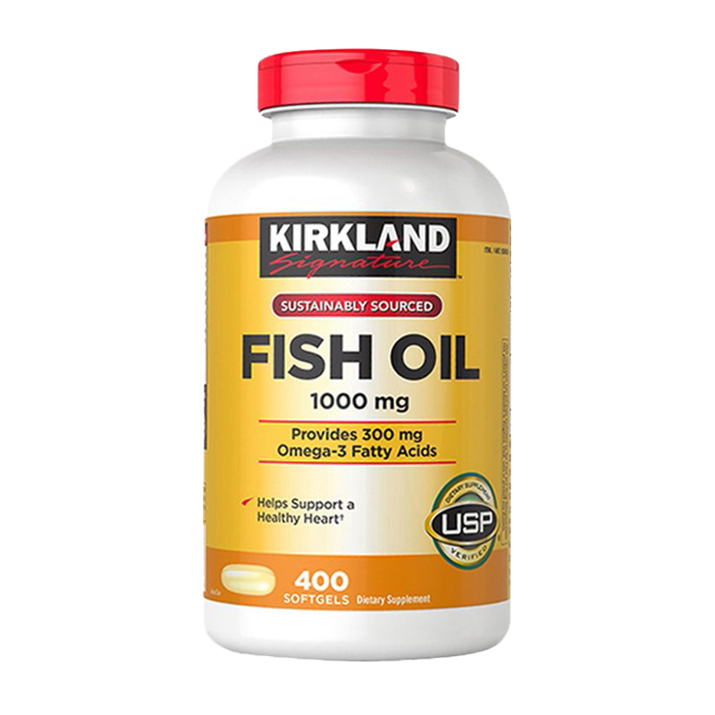 柯克兰 深海野生鱼油软胶囊