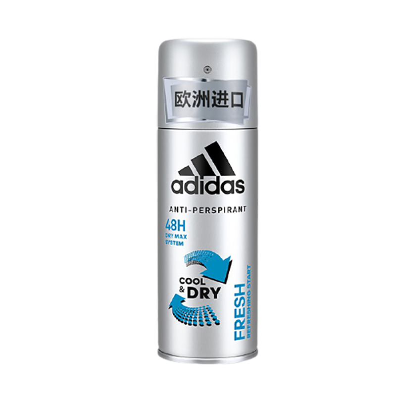 阿迪达斯清新香氛止汗喷雾