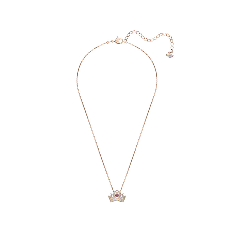 施华洛世奇 镀玫瑰金色项链