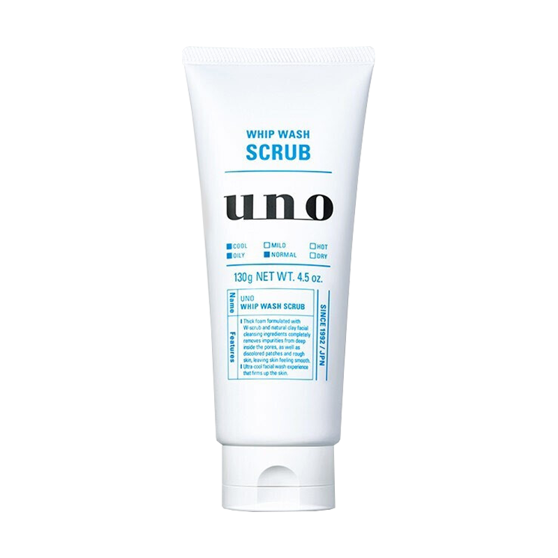 吾诺 男士净透磨砂洗面奶