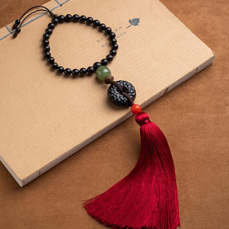 一车一友 黑檀木 汽车挂件