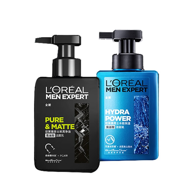 欧莱雅男士控油补水洗面奶