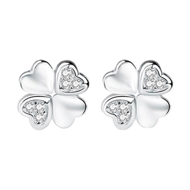 古耐 四叶草耳饰