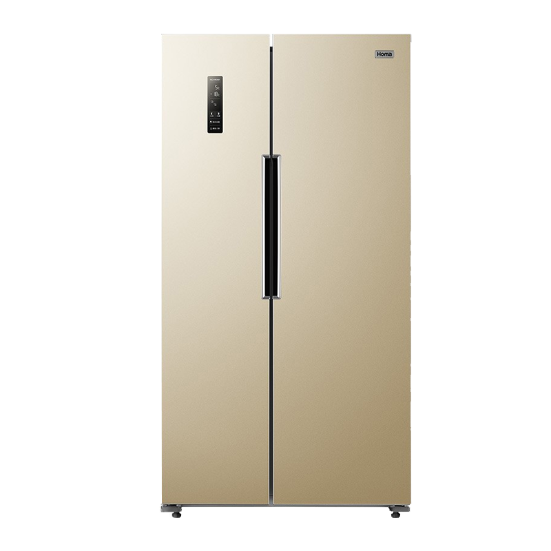 奥马 变频风冷无霜对开门冰箱